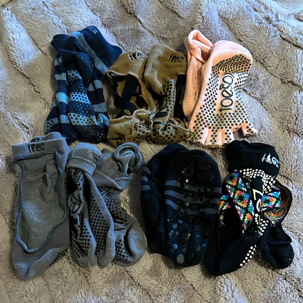 ToeSox and Pilates Socks Bundle Set